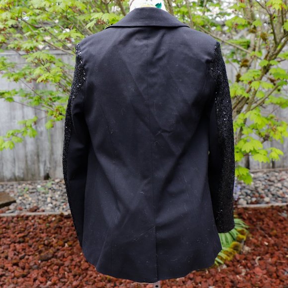 Mossimo Sequin Sleeve Blazer - Picture 2 of 7